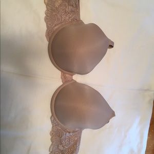 Nude nursing bra